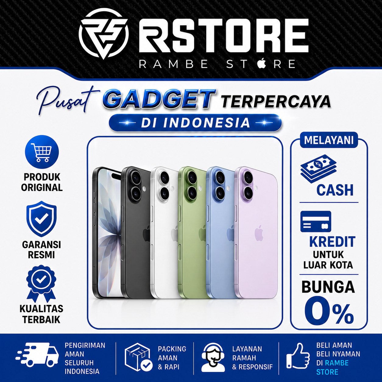 iPhone 17 PROMAX GARANSI RESMI INDONESIA 